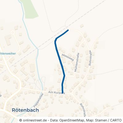 Winterhalderstraße Friedenweiler Rötenbach 