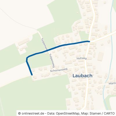 Friedhofstraße Ochsenhausen Laubach 
