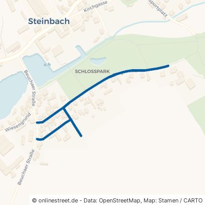 Bergstraße Bad Lausick Steinbach 