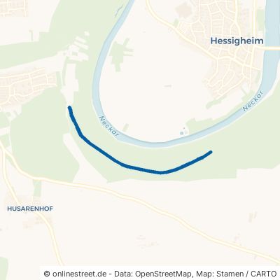 Neckarhaldenweg Besigheim 