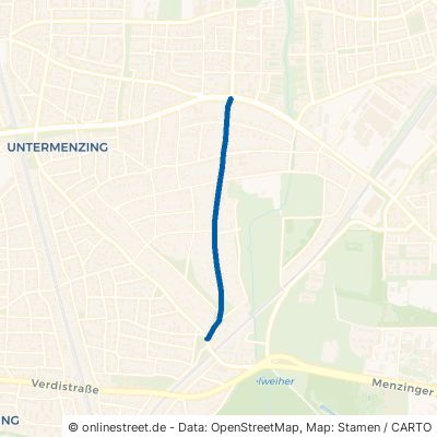 Waldhornstraße München Pasing-Obermenzing 