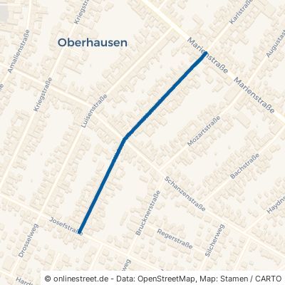 Hildastraße Oberhausen-Rheinhausen Oberhausen 