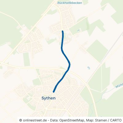 Lehmbrakener Straße Haltern am See Sythen 