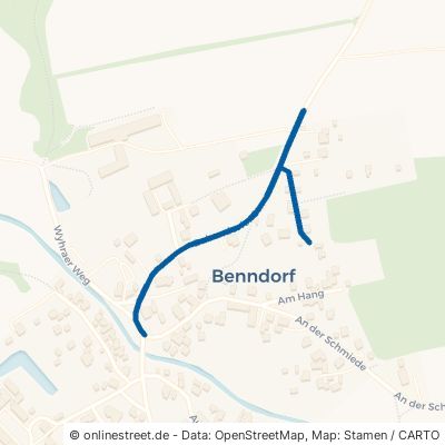 Bubendorfer Straße Frohburg Benndorf 
