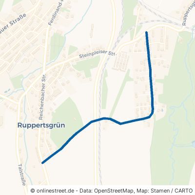 Mühlenstraße Fraureuth Ruppertsgrün 