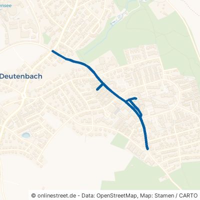 Schillerstraße Stein Deutenbach 