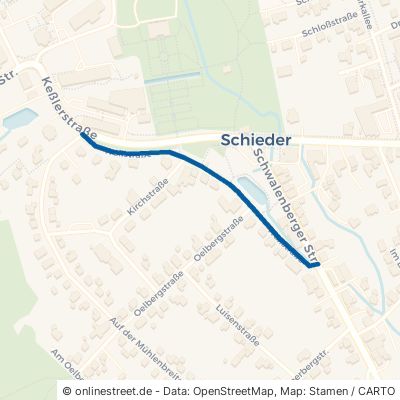 Wallstraße Schieder-Schwalenberg Schieder 
