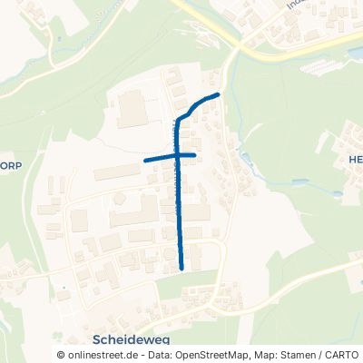 Heinrich-Schicht-Straße Hückeswagen Scheideweg 