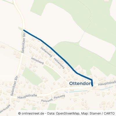 Hinterer Dorfweg Sebnitz Ottendorf 