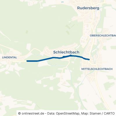 Lindentaler Straße Rudersberg Schlechtbach 