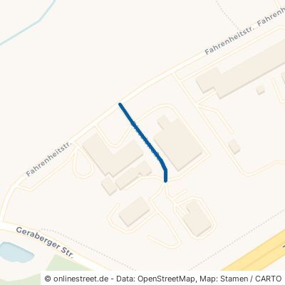 Dieselstraße Geratal Geschwenda 