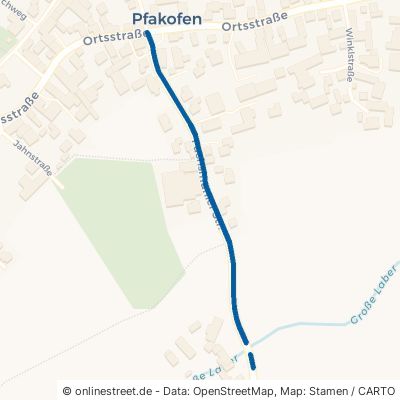 Fuchsmühler Straße Pfakofen Pfellkofen 