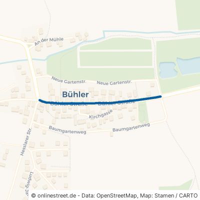 Bühler Straße Eußenheim Bühler 