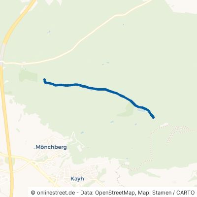 Urschelrainstraße Herrenberg Mönchberg 