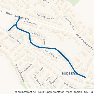 Landfrauenstraße Rheinberg Budberg 