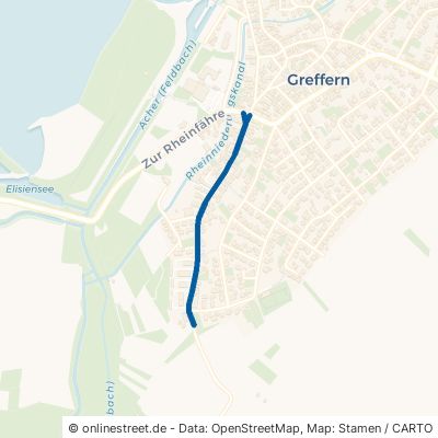 Zollstraße Rheinmünster Greffern 