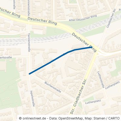 Viersener Straße Krefeld Dießem/Lehmheide 