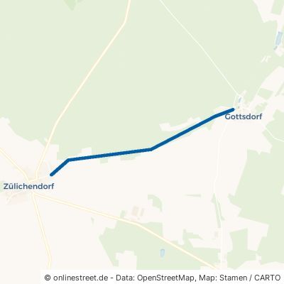 Zülichendorfer Weg Nuthe-Urstromtal Gottsdorf 