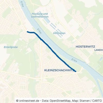Kleinzschachwitzer Ufer Dresden Kleinzschachwitz 