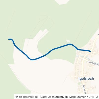 Missweg Oberreichenbach Igelsloch 