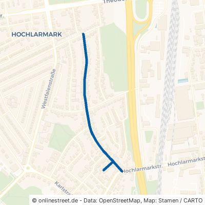 Wilhelmstraße Recklinghausen Hochlarmark 