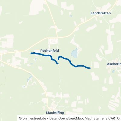 König-Ludwig-Radweg Andechs Machtlfing 