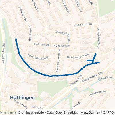 Jahnstraße Hüttlingen 