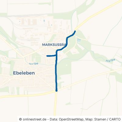 Sondershäuser Straße Ebeleben Marksußra 