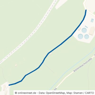 Waldweg Friedenweiler Rötenbach 