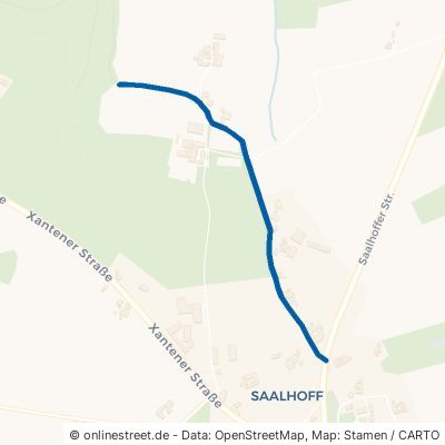 Leuchtstraße Kamp-Lintfort Saalhoff 