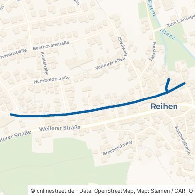 Lindenstraße Sinsheim Reihen 