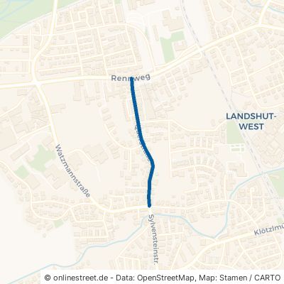 Querstraße Landshut West 