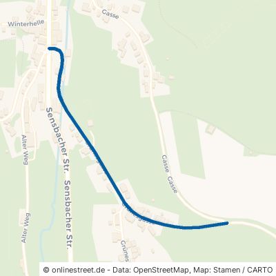 Grünesgasse Oberzent Unter-Sensbach 