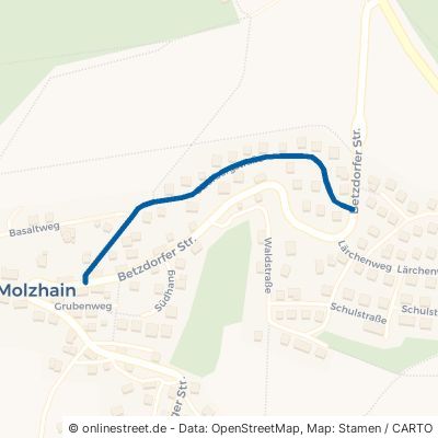 Oberbergstraße Molzhain 