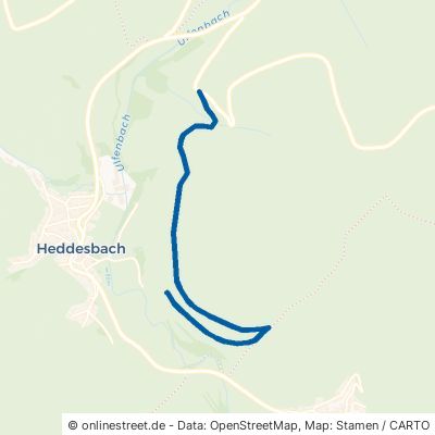 Mittlerer Dammbergweg Heddesbach 