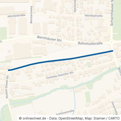 Robert-Bosch-Straße Neuhausen auf den Fildern 