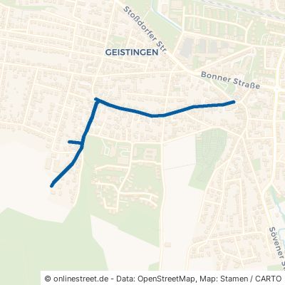Geistinger Straße 53773 Hennef (Sieg) Hennef Stoßdorf