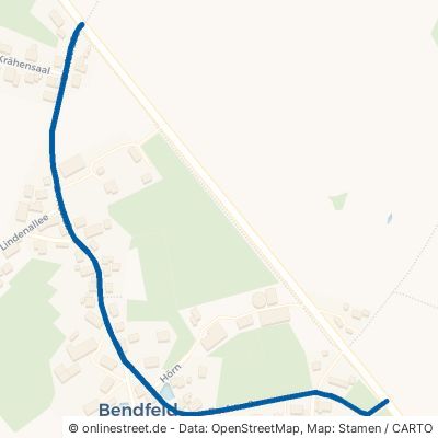 Dorfstraße Bendfeld 