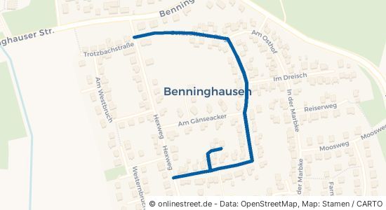 Ostdeutscher Ring 59556 Lippstadt Benninghausen Benninghausen