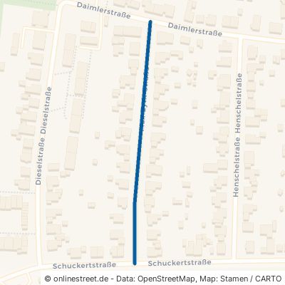 Max-Eyth-Straße Bielefeld Gellershagen 