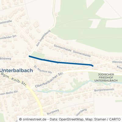 Grabenweg Lauda-Königshofen Unterbalbach 
