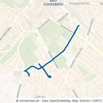 Friedrich-Ebert-Straße Bonn Bad Godesberg 