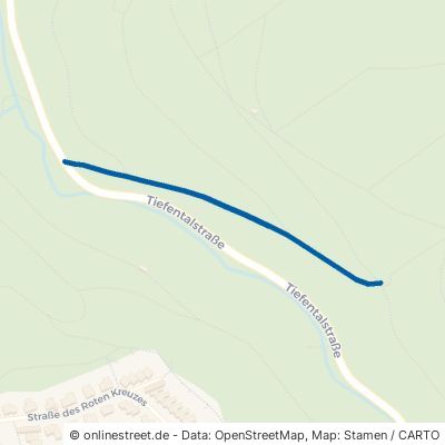 Gefährlicher Weg Karlsruhe Durlach 
