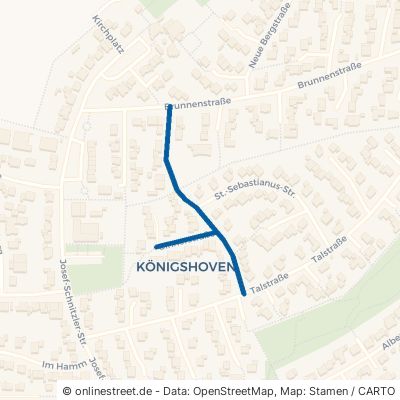 Ginnerstraße Bedburg Königshoven 