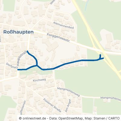 Tiefenbruggerstraße Roßhaupten 