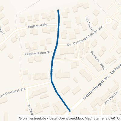 Heinrich-Völkel-Straße Bad Steben Dörflas 