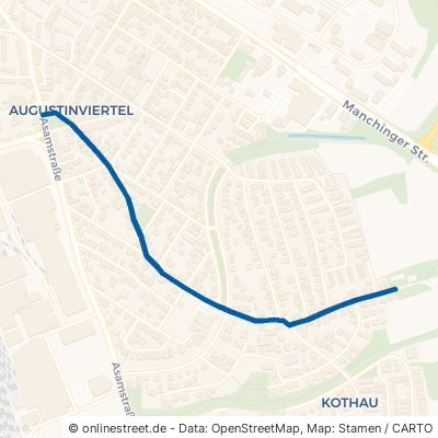 Kothauer Straße Ingolstadt Kothau 