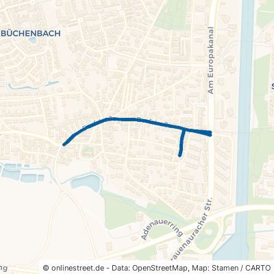 Dorfstraße Erlangen Büchenbach 
