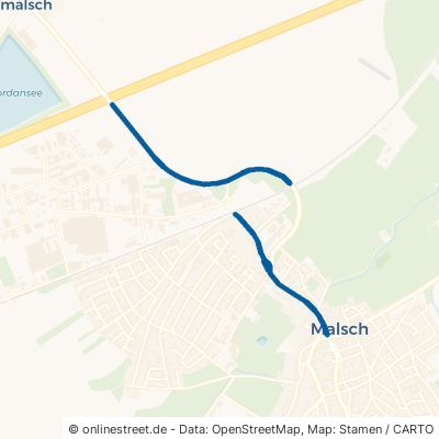 Sézanner Straße Malsch 