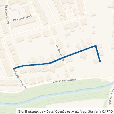 Fraunhoferweg Düsseldorf Wersten 